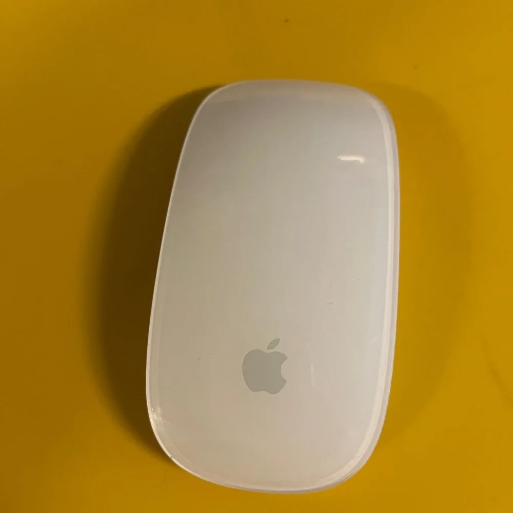 Apple Magic Mouse White Touch-Sensitive Design